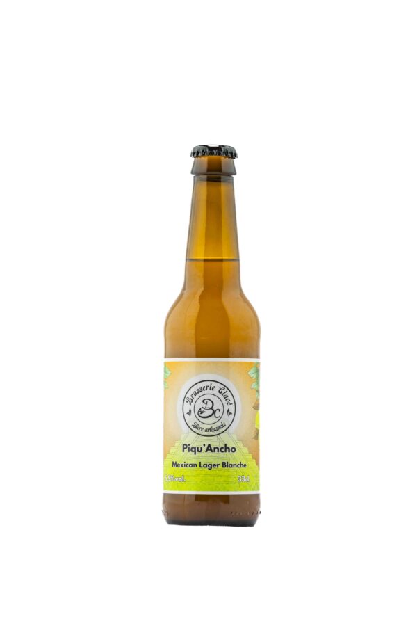 Piqu'Ancho  – Mexican White Lager - 33cl (5,5%vol.)