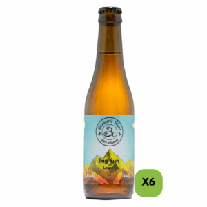 Tag’Sun (carton de 6) – Bière Blonde Infusée - 33cl (5,5%vol.)